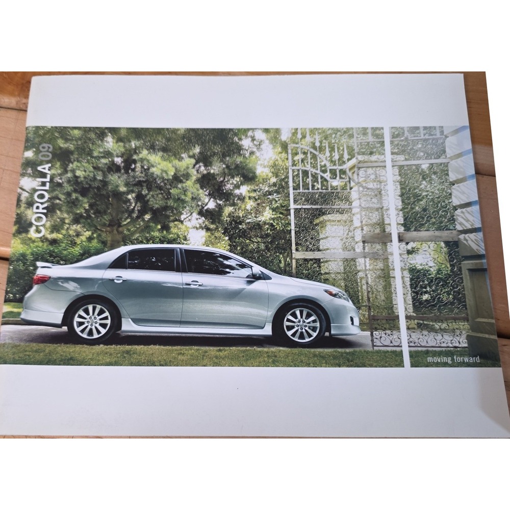 2009 Toyota Corolla Original Sales Brochure Catalog XRS XLE Trims